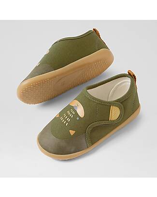 Bobux Nook Dried Herb – Scarpe Indoor con Gattino