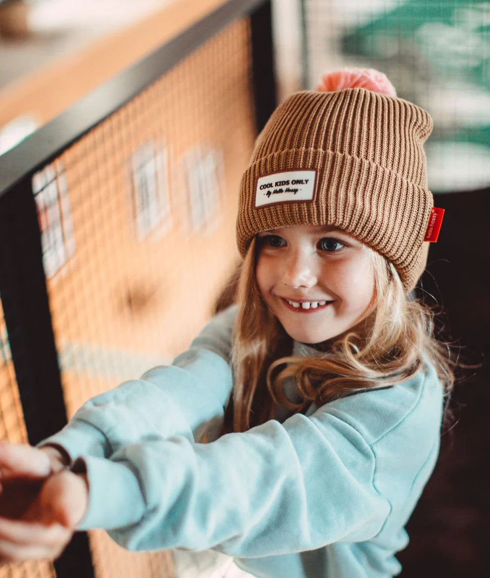 Hello Hossy – Beanie Color Block Macaroon (Neonati, Bimbi + Mamma)