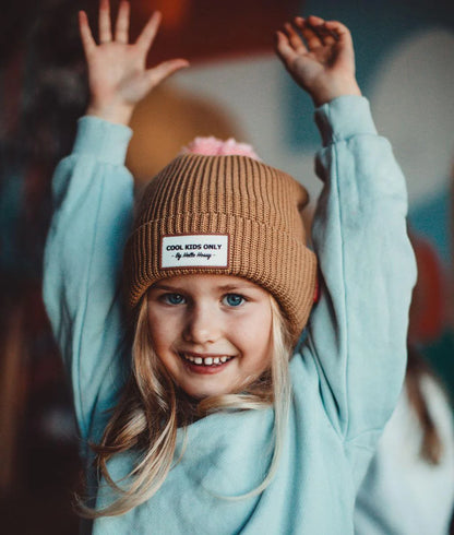 Hello Hossy – Beanie Color Block Macaroon (Neonati, Bimbi + Mamma)