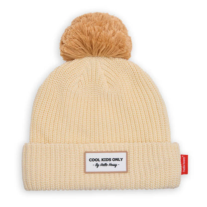Hello Hossy – Beanie Color Block Sandy (Bimbi + Mamma + Papà)