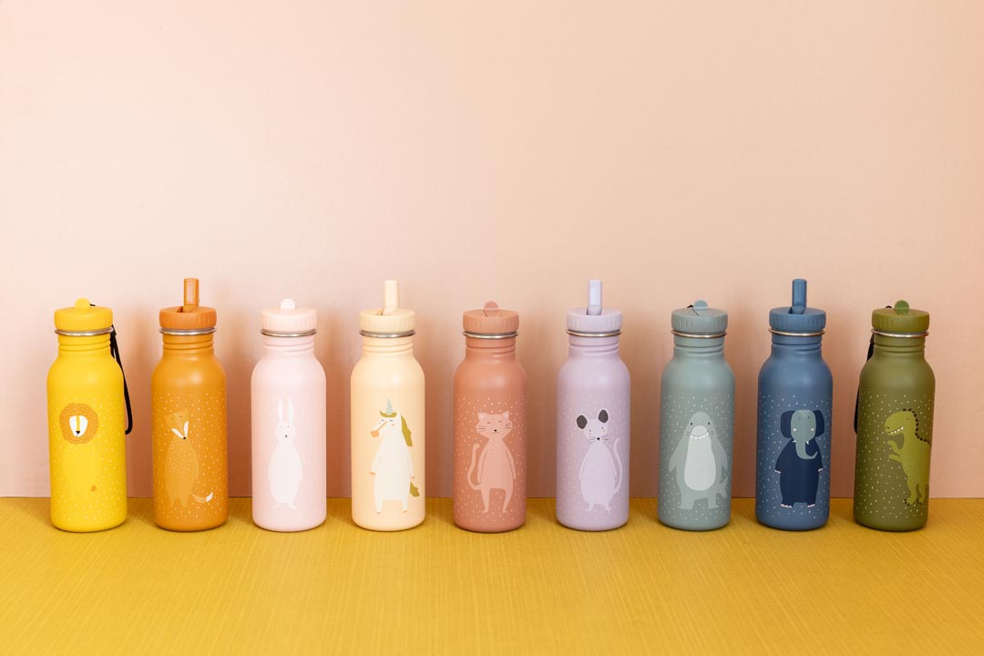 Collezione borracce Trixie con tutti gli animali disponibili per bambini
