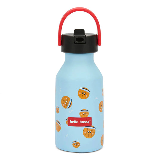 Borraccia termica bambini Hello Hossy Bball Crew 350ml in acciaio inox