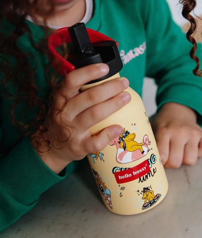 Borraccia Hello Hossy Unicorno 350ml nello zaino per la scuola
