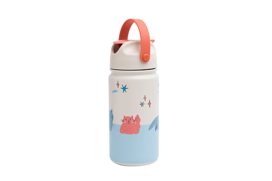 Borraccia acciaio inox bambini The Cotton Cloud Meowtiful Cats 420ml