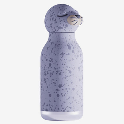 Borraccia termica Asobu Bestie Seal 475 ml in acciaio inox con tappo a forma di foca