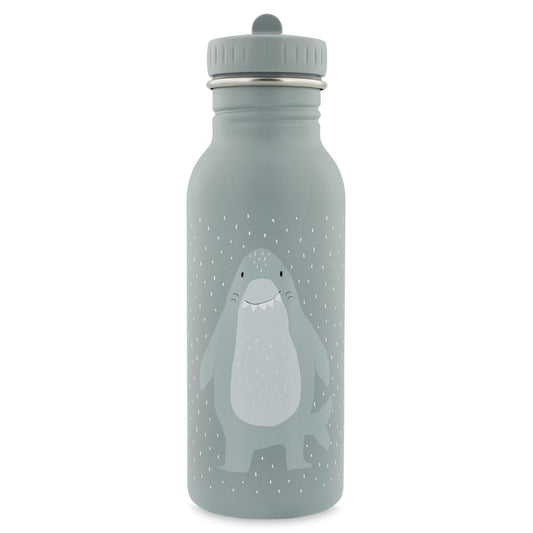 Borraccia Trixie Mr. Squalo da 500 ml in acciaio inox, ideale per bambini 3+ anni