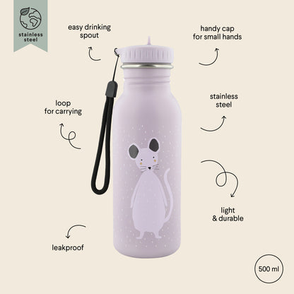Dettagli tecnici borraccia Trixie 500ml per bambini