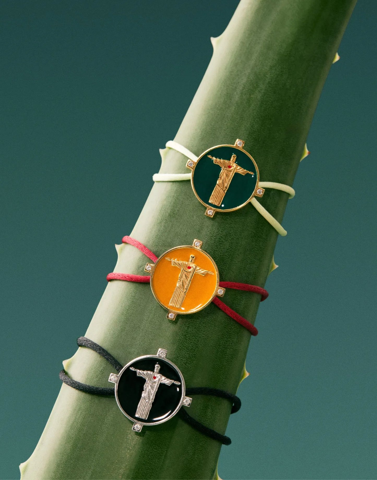 Bracciale Corcovado Thais Bernardes – Cordino e Argento 925