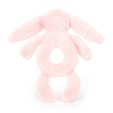 Jellycat Bashful Pink Bunny Ring Rattle - Sonaglio Coniglio Rosa - Apple Pie