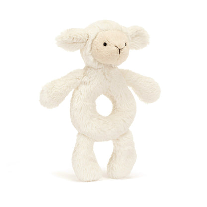 Jellycat Bashful Lamb Ring Rattle - La pecorella sonaglio - Apple Pie