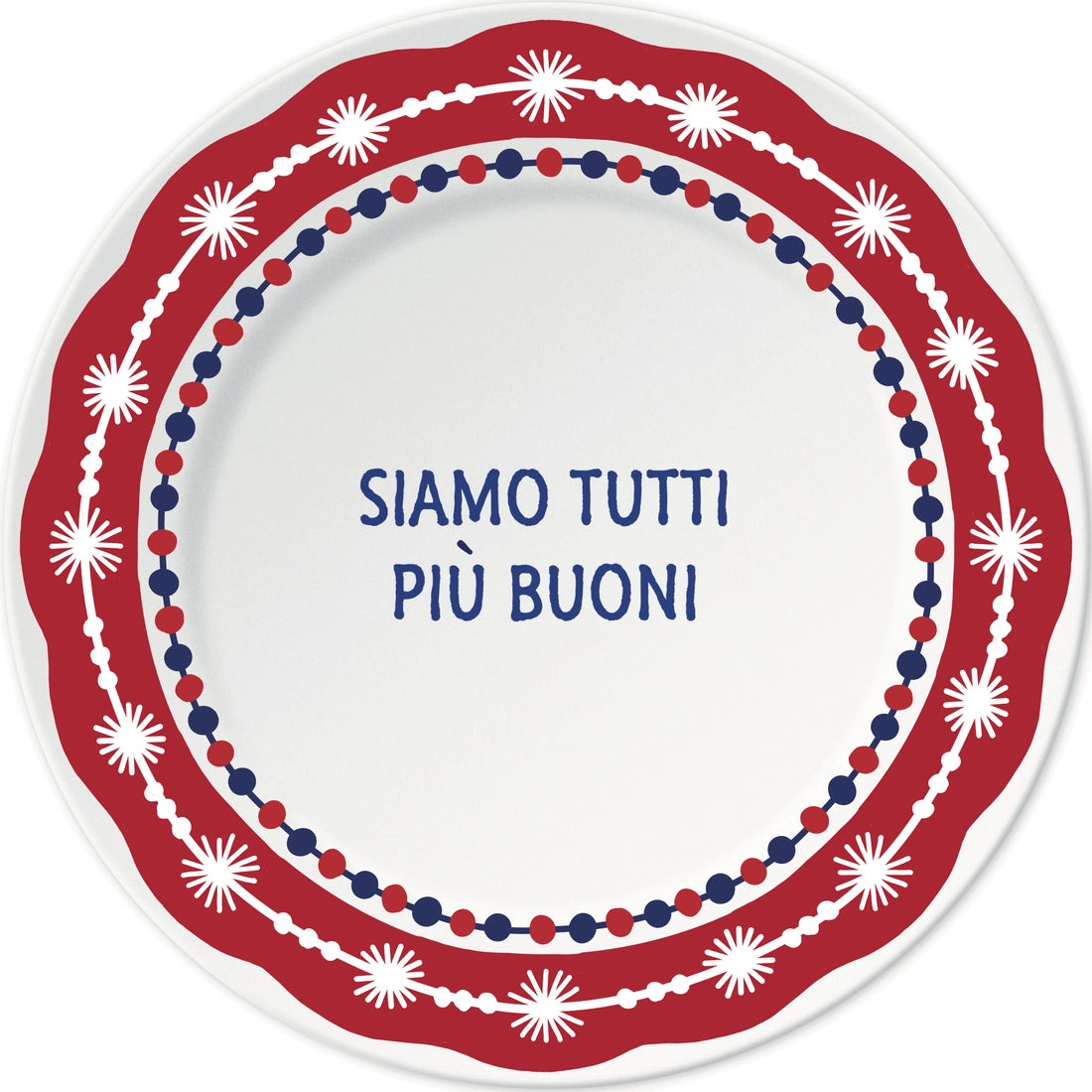 Ilaria I Made in Italy – Siamo tutti più buoni | Piatto in Porcellana 21 cm