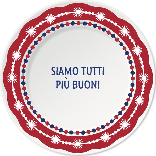Ilaria I Made in Italy – Siamo tutti più buoni | Piatto in Porcellana 21 cm
