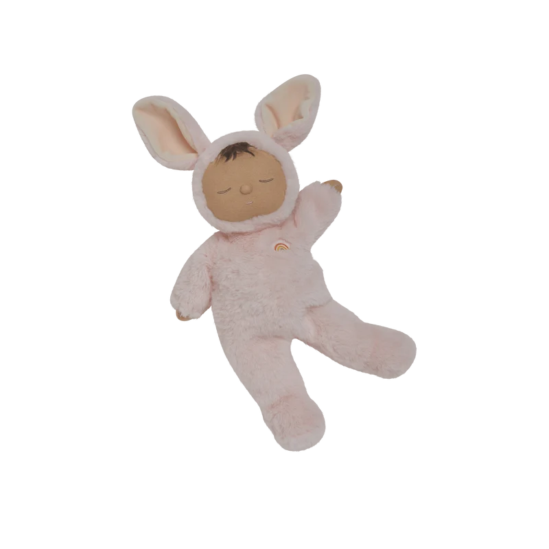 Olli Ella Cozy Dinkums Bunny Pip Pink – Bambola Peluche Coniglietto