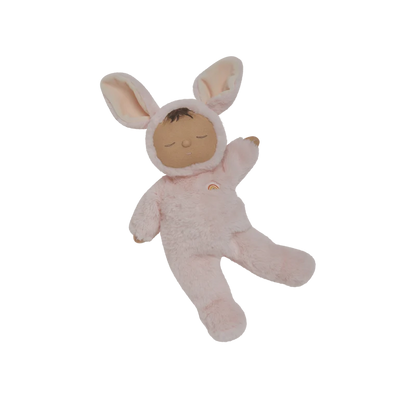 Olli Ella Cozy Dinkums Bunny Pip Pink – Bambola Peluche Coniglietto