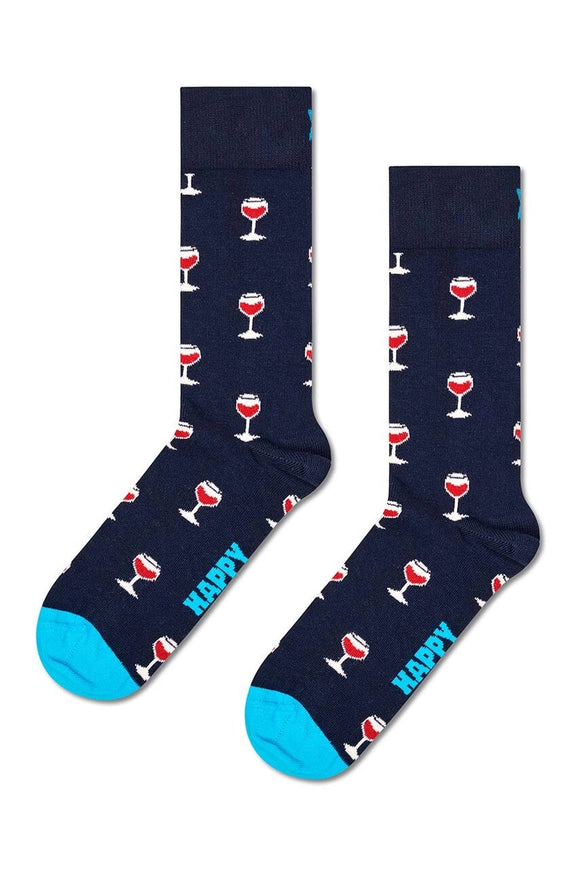 Happy Socks Calzini Adulto Calice di Vino