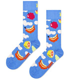 Happy Socks Calzini Adulto Cloudy Fruit - Apple Pie