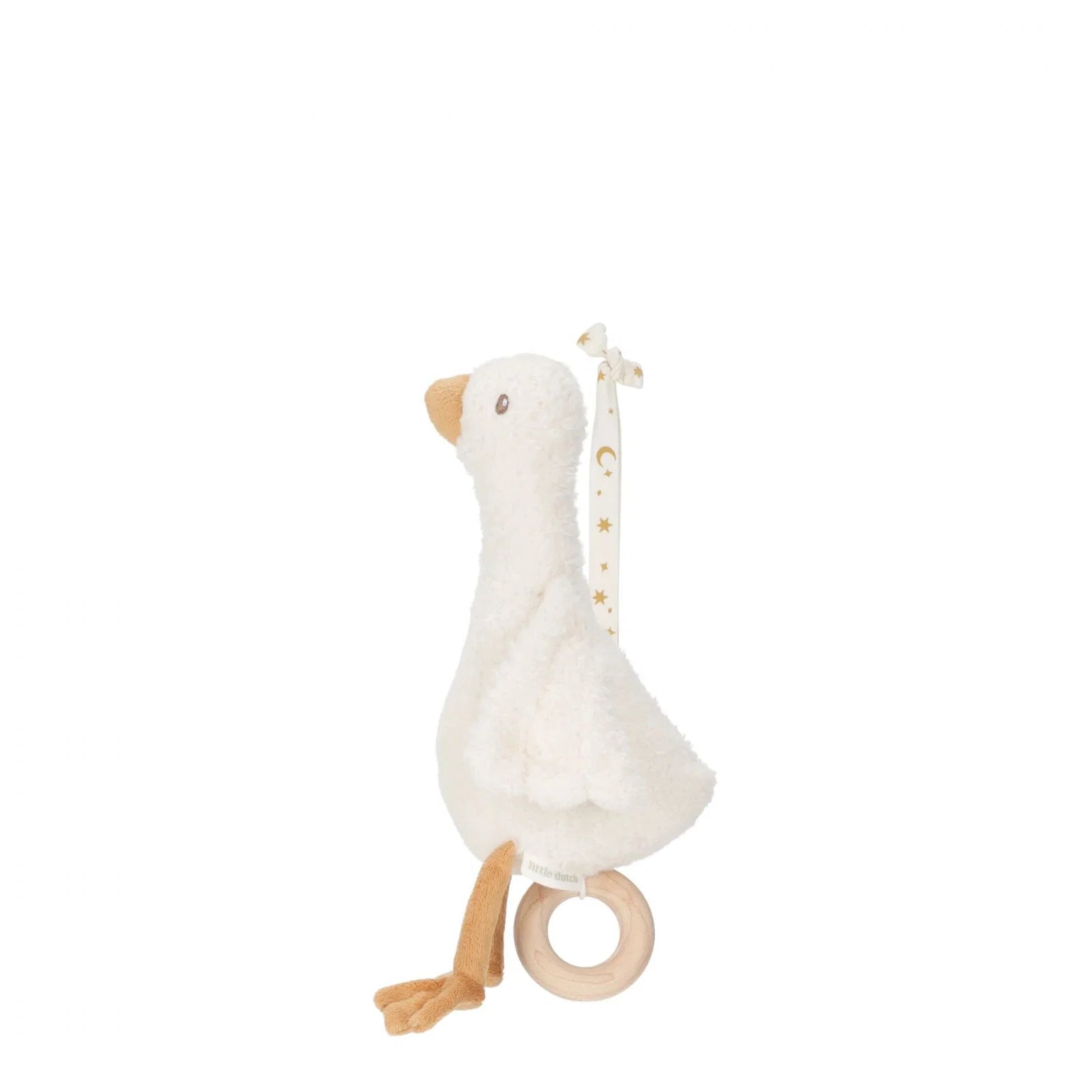 Carillon musicale Little Dutch Little Goose ochetta bianca per cameretta neonato