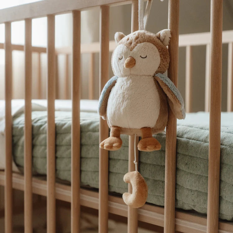 Carillon appendibile per culla e passeggino Gufo morbido Forest Friends