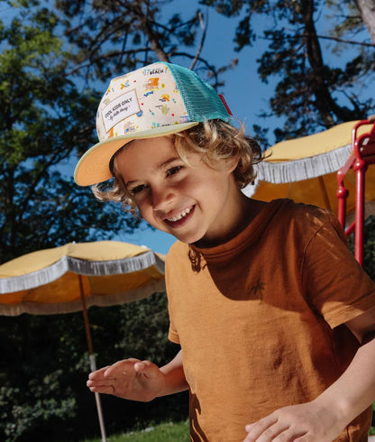 Cappellino Bambino Hello Hossy Miami Beach – Trucker Regolabile Eco-Friendly