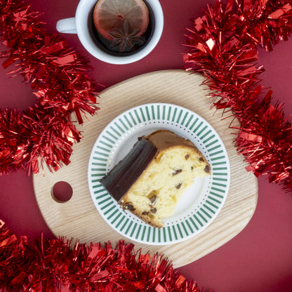 Ilaria I Made in Italy – Piatto “Cin Cin” 16 cm | Collezione Christmas
