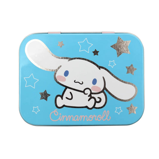 Scatola in metallo Cinnamoroll con cerotti decorati per bambini
