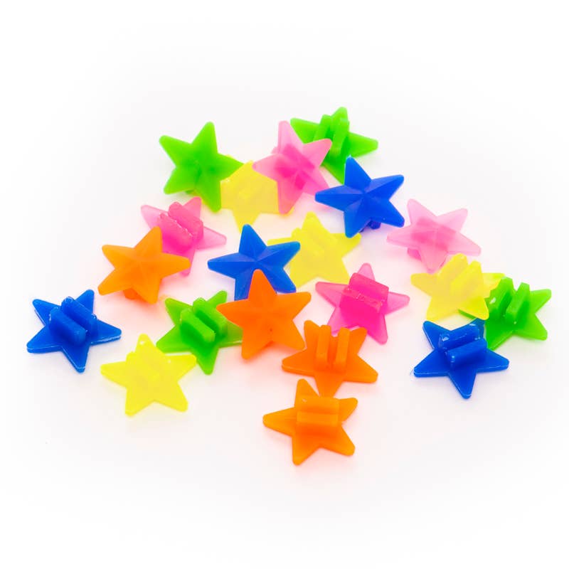 clip stelline multicolor Ratatam accessori per bici bambini