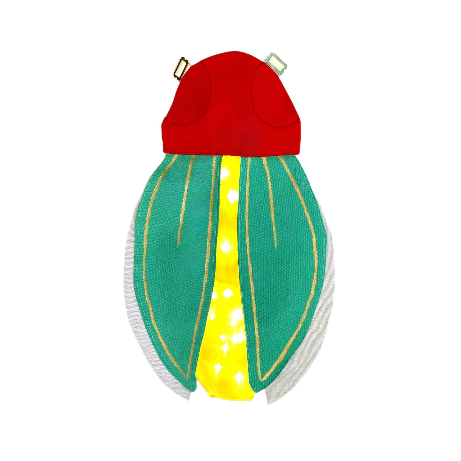 Costume Ali da Lucciola con luci per bambini Jack Be Nimble – ali in cotone con dettagli dorati
