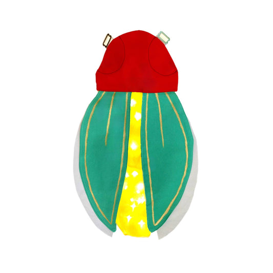 Costume Ali da Lucciola con luci per bambini Jack Be Nimble – ali in cotone con dettagli dorati