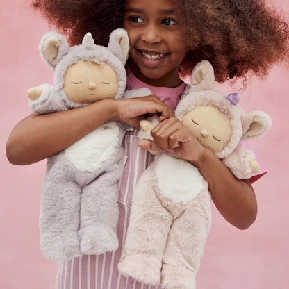 Olli Ella Cozy Dinkums Unicorn Sweetpea – Bambola Peluche Unicorno