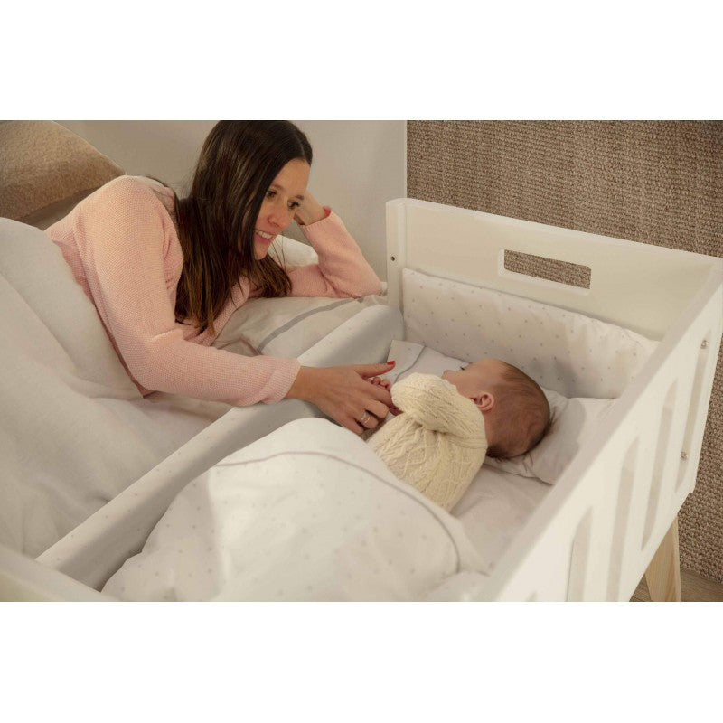 Culla per il co-sleeping trasformabile Lulù - Apple Pie