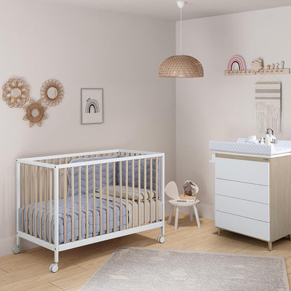 Lettino Mountain trasformabile in co-sleeping - vari colori - Apple Pie