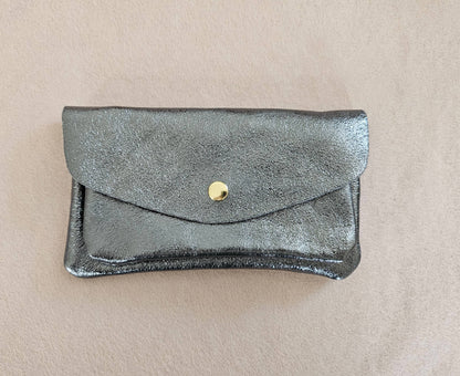 Kangaroo double pocket leather wallet: King