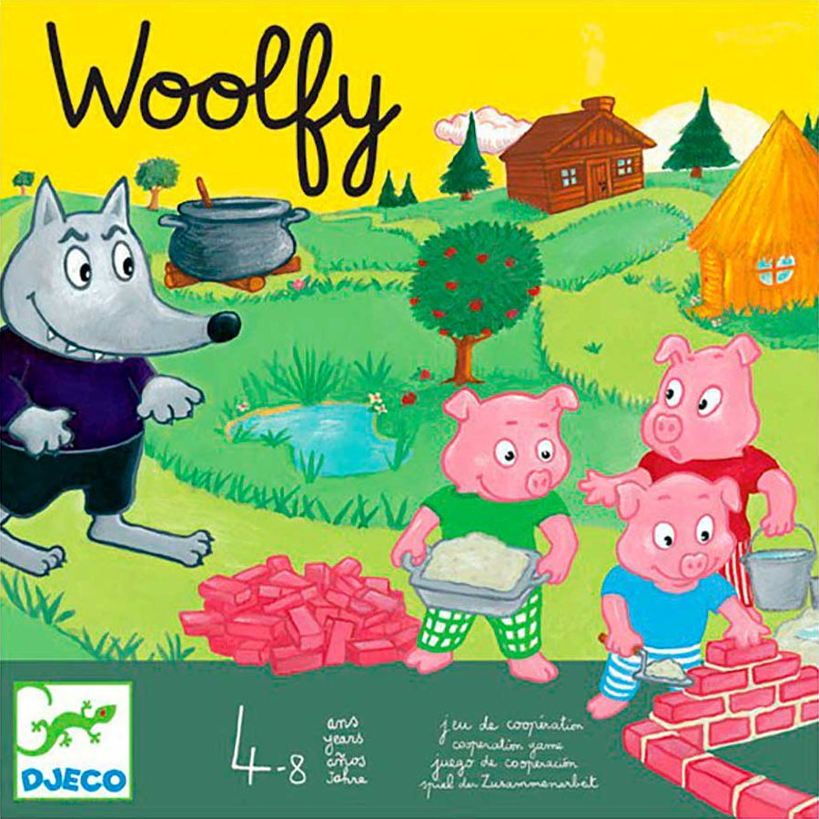 Djeco Gioco di Cooperazione 5-9 anni Woofly - Apple Pie