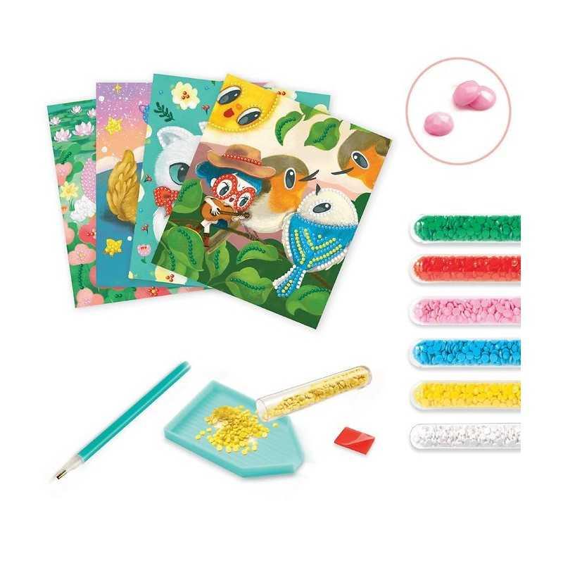 Djeco Kit Artistico Mini Diamanti - Apple Pie