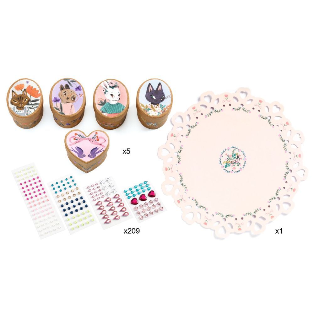 Djeco Kit Crea le Scatoline - Apple Pie