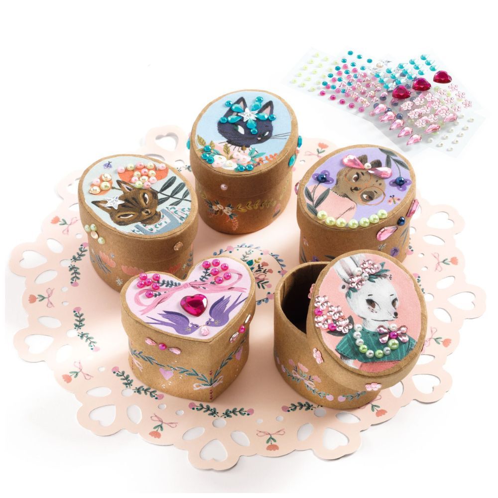 Djeco Kit Crea le Scatoline - Apple Pie