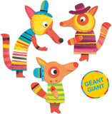 Djeco Kit di Pittura 3-6 anni - The fox family - Apple Pie