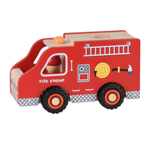 Egmont Toys Camion dei Pompieri in legno grande - Apple Pie