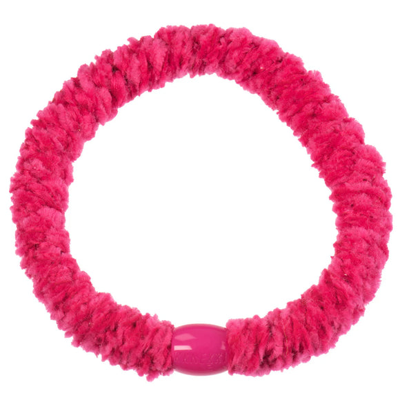 KKNEKKI Braccialetto/Elastico per i Capelli - Velvet Strong Pink