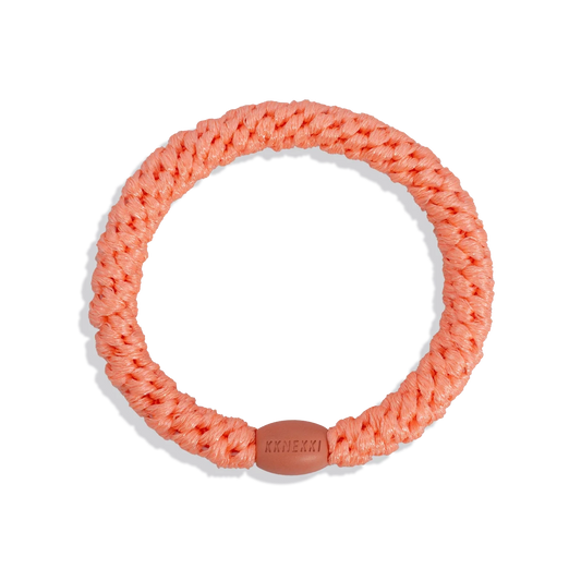 Elastico per capelli KKNEKKI Melon Sorbet Glitter originale su sfondo bianco