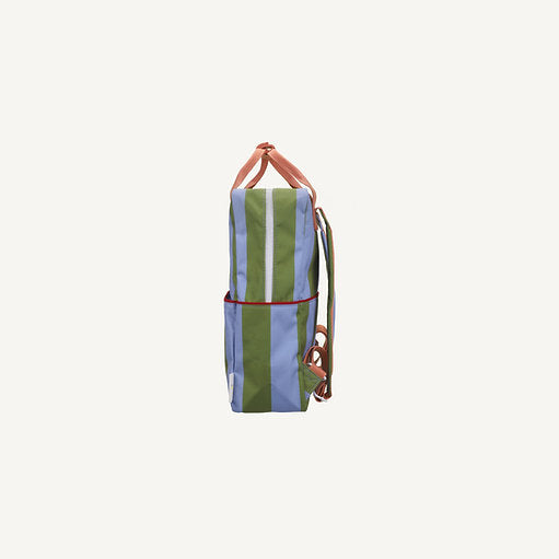 Zaino Grande Sticky Lemon Stripes Tickling Grass + Cloud Blue | In PET Riciclato IN ARRIVO
