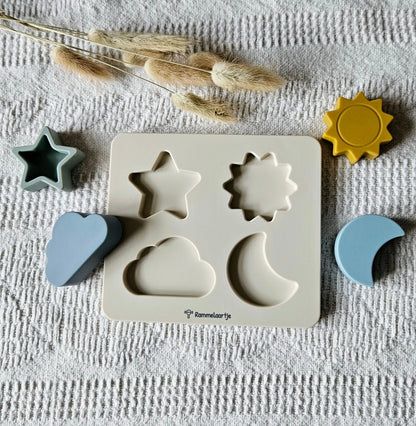 Puzzle in Silicone - Giorno e notte - Per i più piccoli - Apple Pie