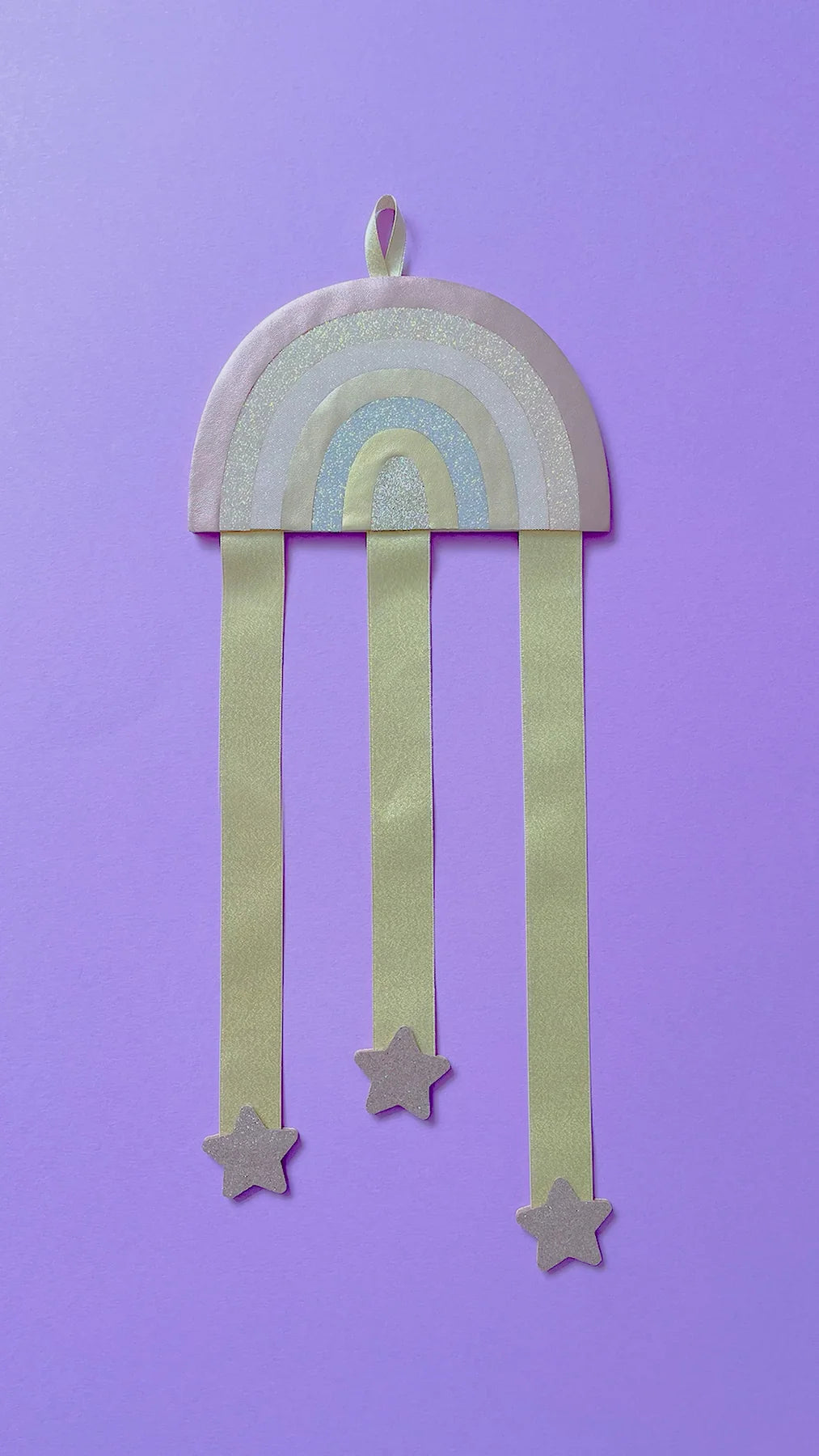 Mimi & Lula – Pink Rainbow Wall Hanger portamollette arcobaleno rosa da parete