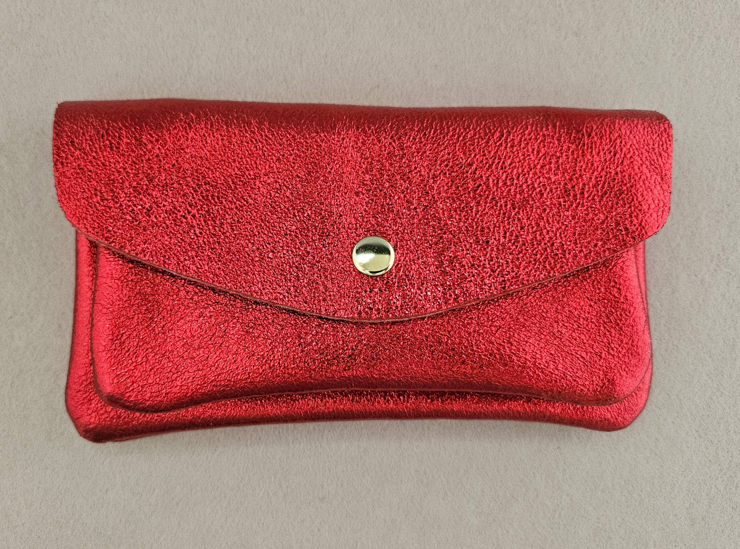 Kangaroo double pocket leather wallet: King