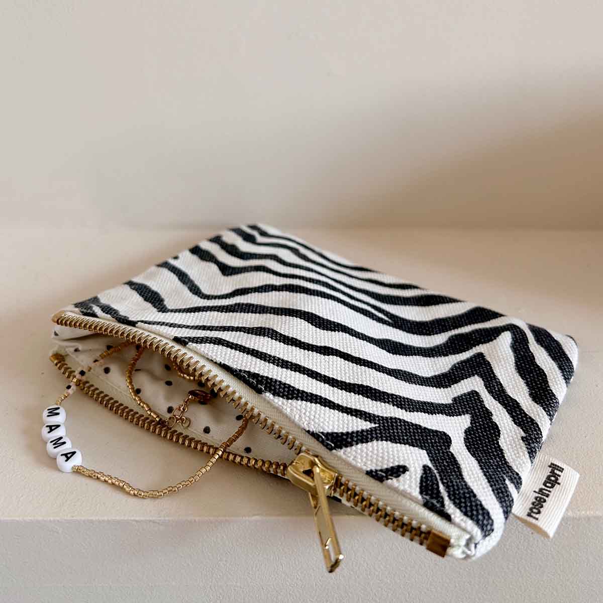 Pochette Mini Marie Zebra - animalier intramontabile - Apple Pie