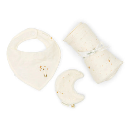 Gift box nascita Little Dutch Little Goose con mussola e accessori in cotone biologico