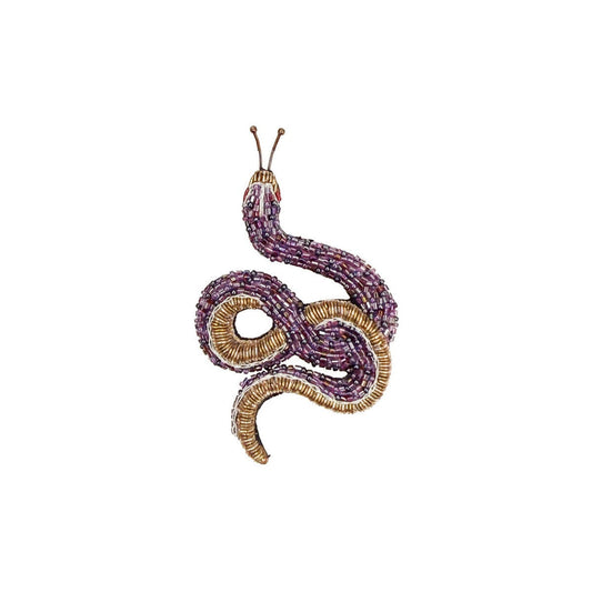 Trovelore – Spilla Amethyst Snake (Serpente Ametista)