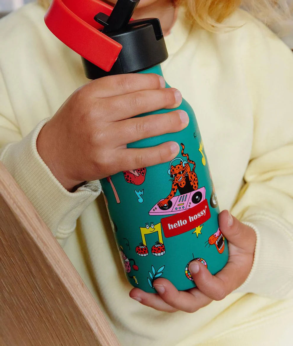 Borraccia Bambini Hello Hossy Gourde Disco Roar 350ml – Acciaio Inox IN ARRIVO