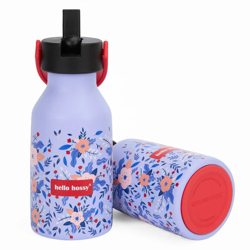 Borraccia Hello Hossy Champêtre Bambini – Termica 350 ml con Cannuccia