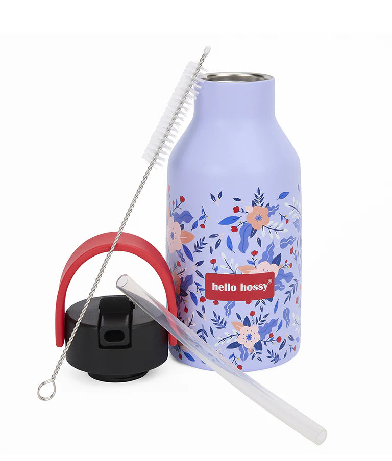 Borraccia Hello Hossy Champêtre Bambini – Termica 350 ml con Cannuccia